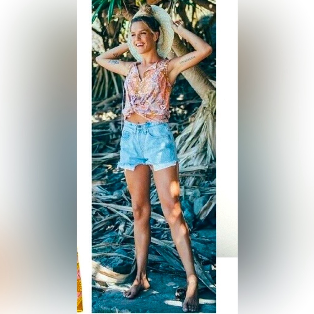 Spell Lolita *altered* Blossom Cropped Top -Small